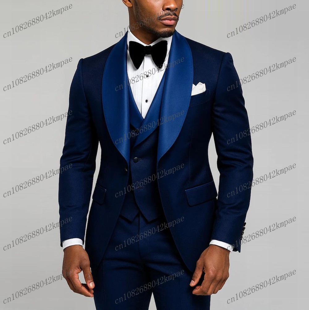 Men Formal Wear Pinterest - Novo azul marinho formal terno masculino