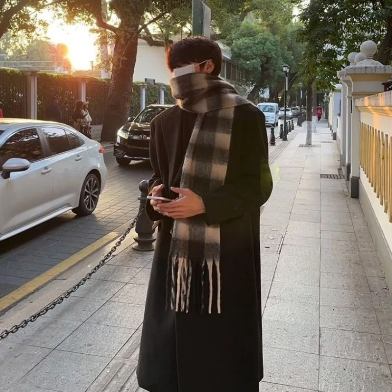 Men'S Formal Wear In Winter - Sobretudo de lã masculino de inspiração