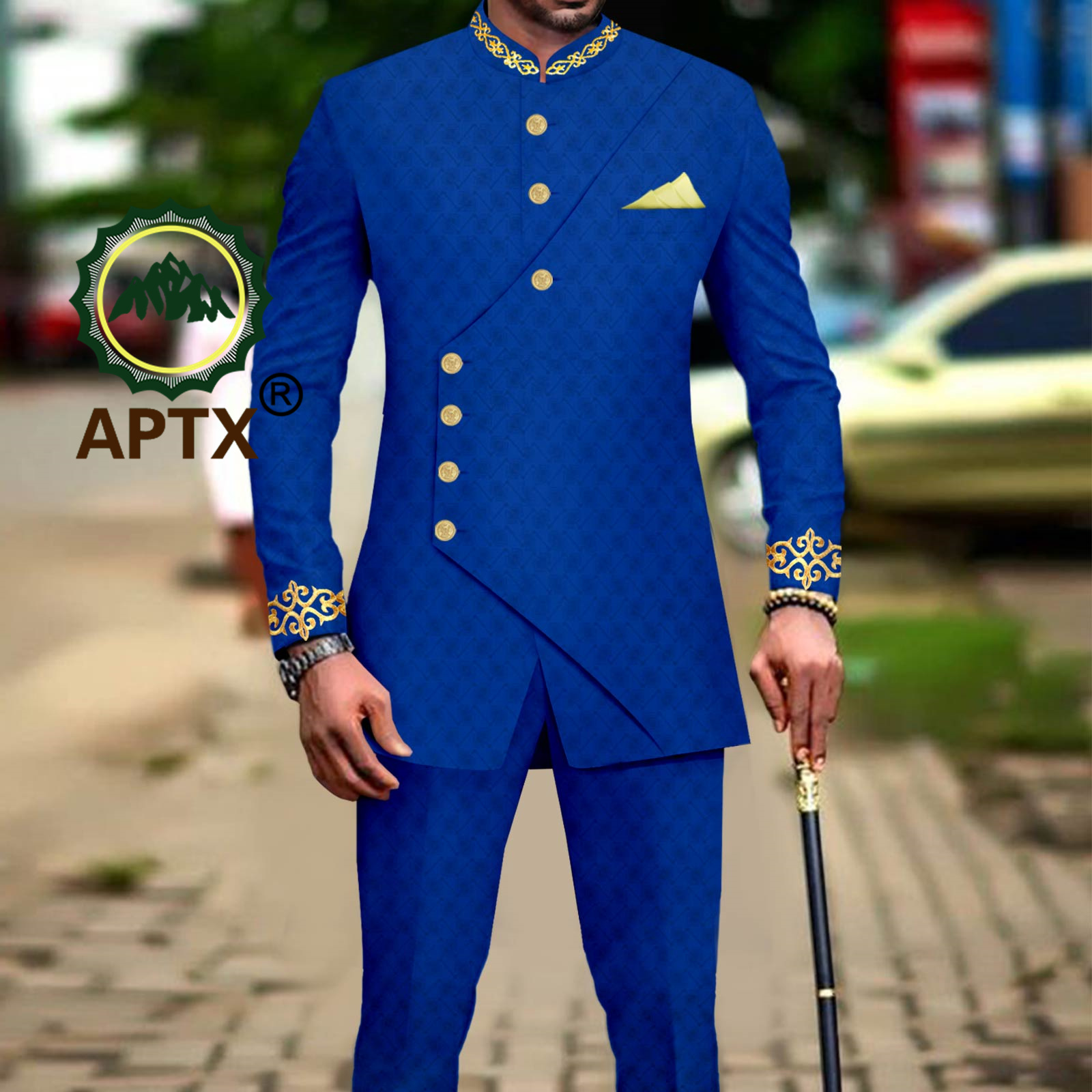 Men Formal Wear Clothes - Roupas africanas para homens, terno casual
