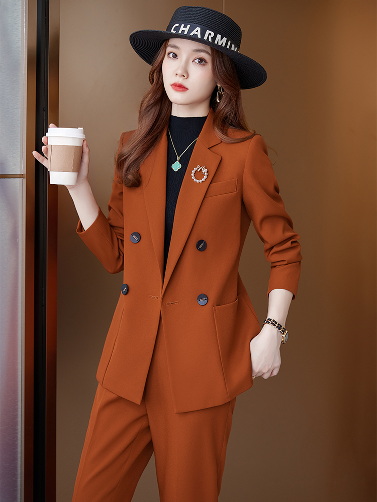 Men'S Formal Wear In Winter - Conjunto de Terno Feminino de 2