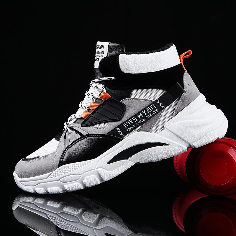 Men'S Holiday Formal Wear - Hightop-Sapatilhas Esportivas Masculinas, Sapatilhas de Cima