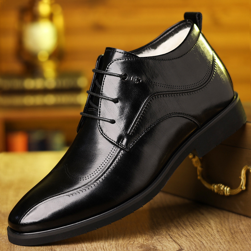 Men'S Formal Wear In Winter - Sapatos de couro de inverno masculino
