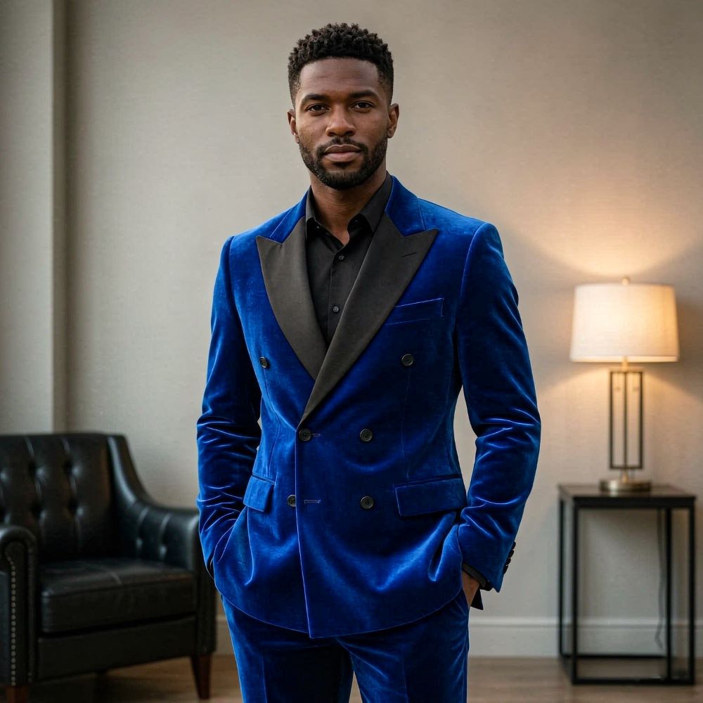 Ternos de Veludo Formais Mascu - Men Formal Wear For Wedding avaliação e preço