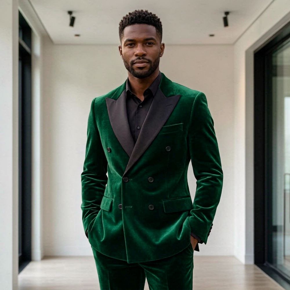 Ternos de Veludo Formais Mascu - Men Formal Wear For Wedding avaliação e preço