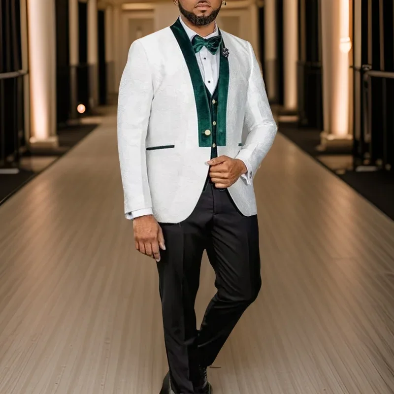 Ternos de casamento africanos  - Men Formal Wear Clothes avaliação e preço