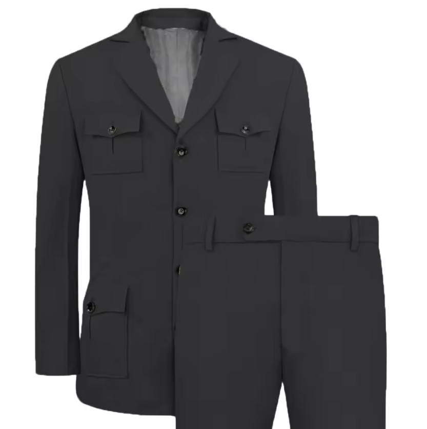 Ternos masculinos jakcet casua - Khaki Formal Wear Men avaliação e preço