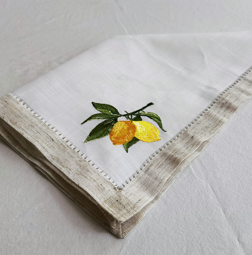 Elegante Guardanapo de Mesa Bo - Monogrammed Handkerchief avaliação e preço