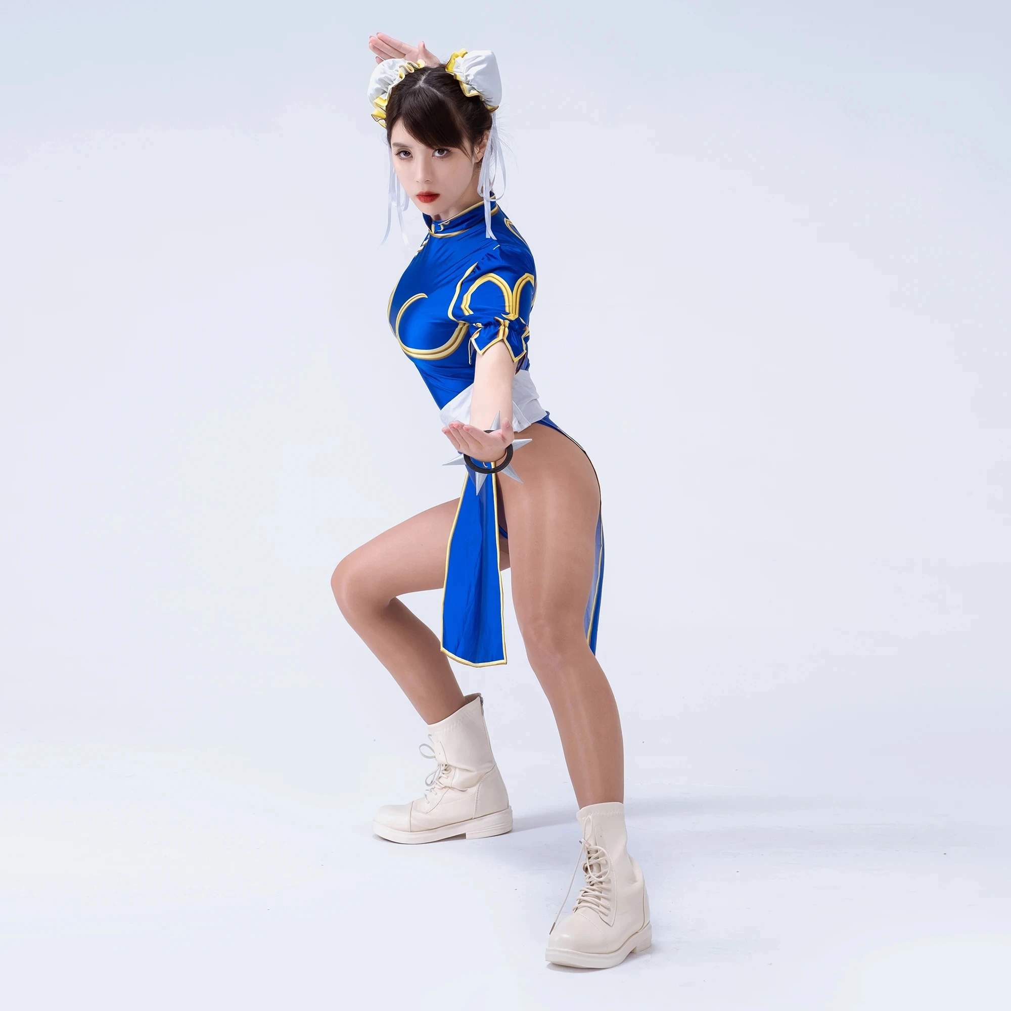 Fantasia Cosplay Chun Li 2026: - Men Formal Wear Set avaliação e preço