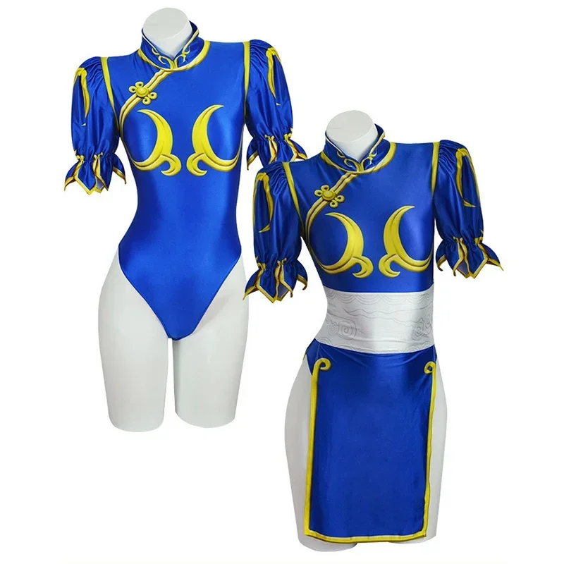 Fantasia Cosplay Chun Li 2026: - Men Formal Wear Set avaliação e preço