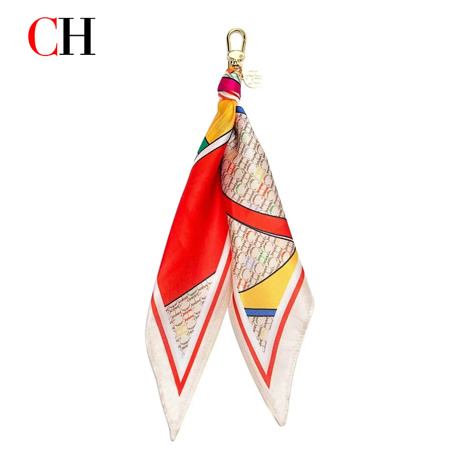Chaveiro de Lenço CH, Charm pa - Monogrammed Handkerchief avaliação e preço
