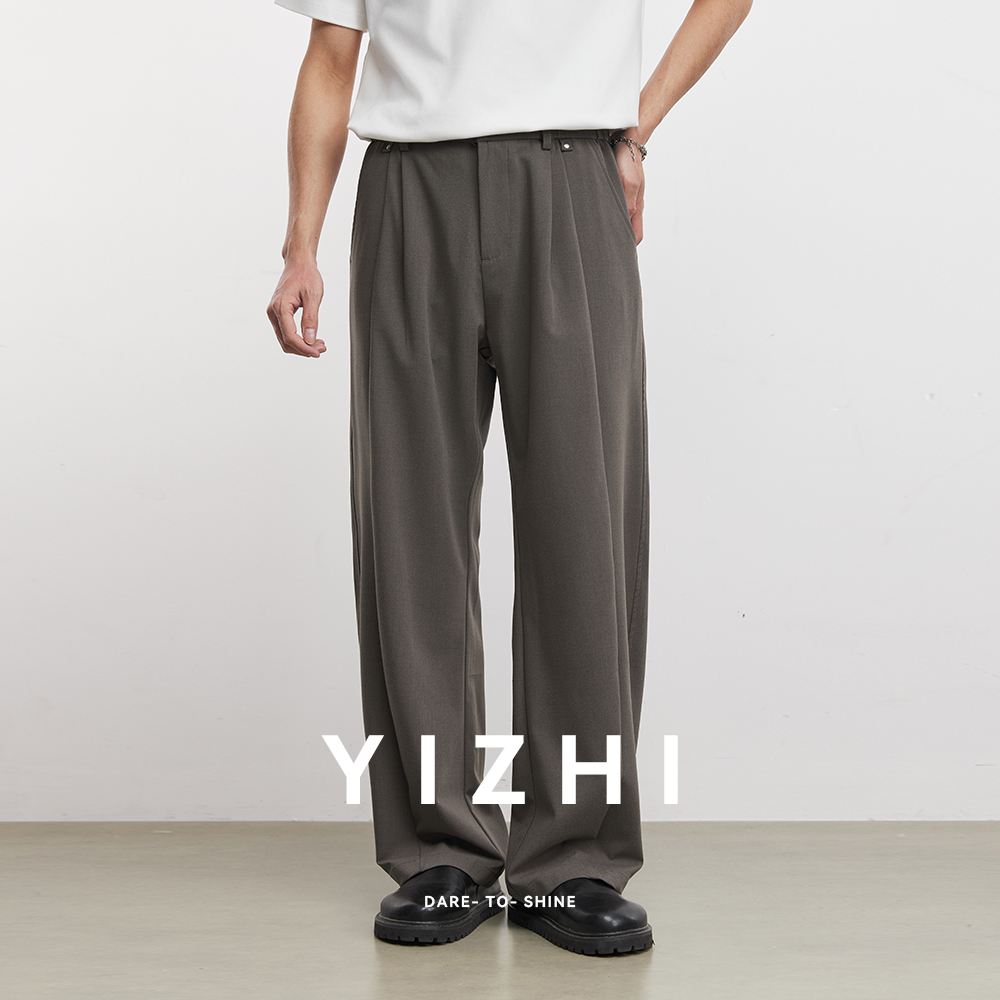 Calças Casuais Masculinas de T - Men Formal Wear Pants avaliação e preço