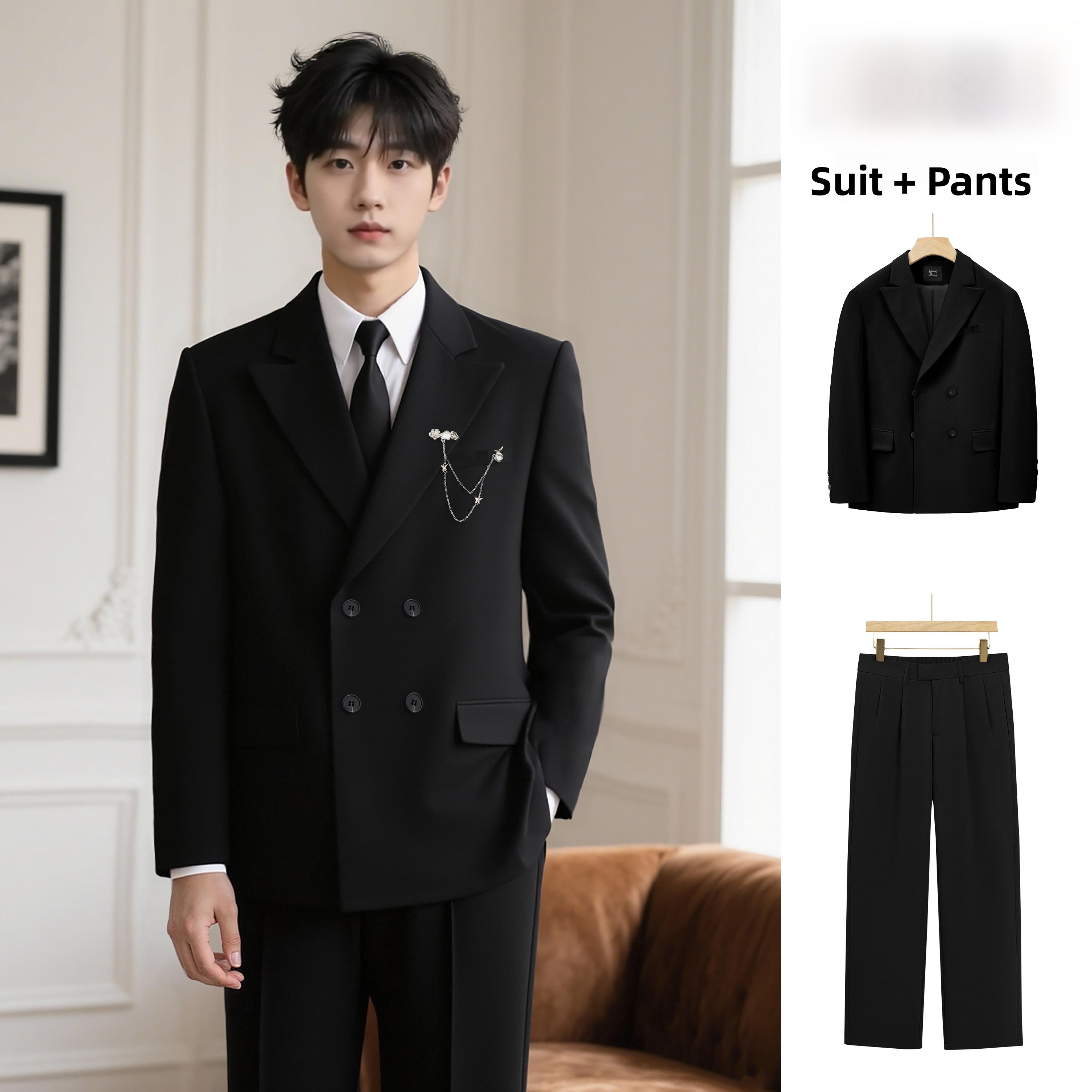 Elegante Conjunto de Terno Mas - Men'S Formal Wear For Engagement avaliação e preço