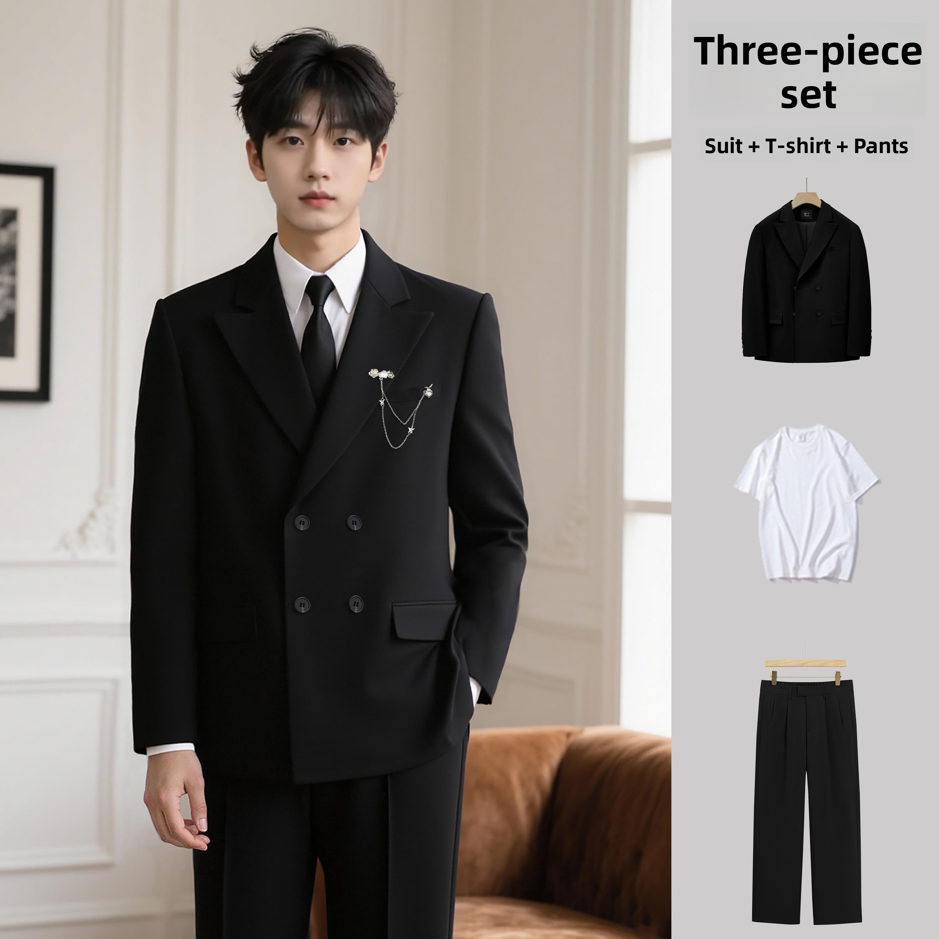 Elegante Conjunto de Terno Mas - Men'S Formal Wear For Engagement avaliação e preço
