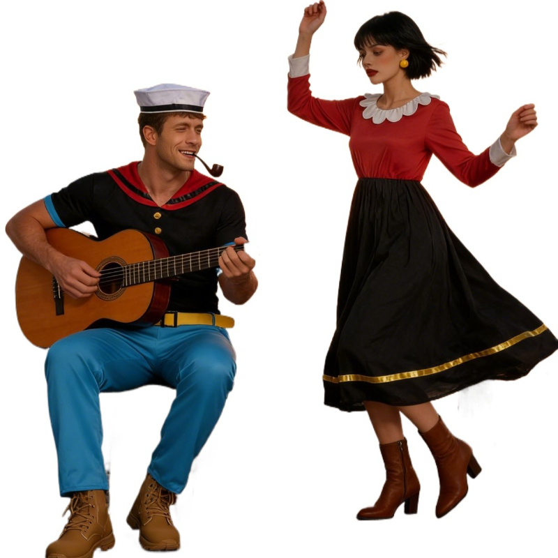 Fantasia Clássica do Popeye pa - Men Formal Wear Set avaliação e preço