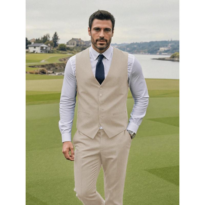 Conjunto de Terno Masculino Pr - Men'S Formal Wear In Winter avaliação e preço