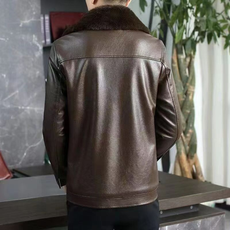 Casaco de couro de inverno par - Men'S Formal Wear In Winter avaliação e preço