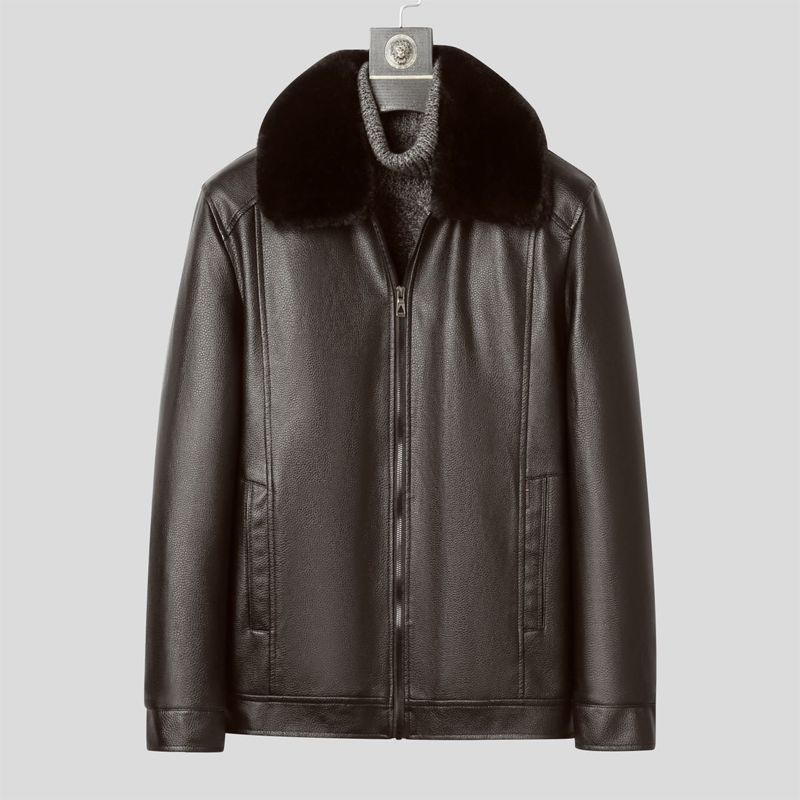 Casaco de couro de inverno par - Men'S Formal Wear In Winter avaliação e preço