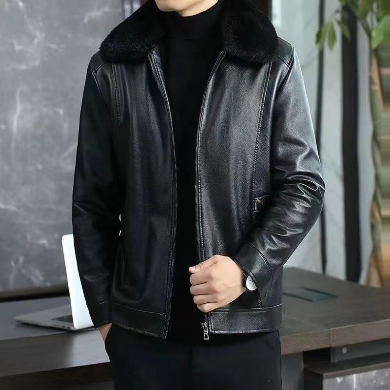Casaco de couro de inverno par - Men'S Formal Wear In Winter avaliação e preço