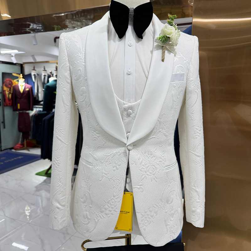 Terno de Casamento Masculino B - Men Formal Wear Pants avaliação e preço