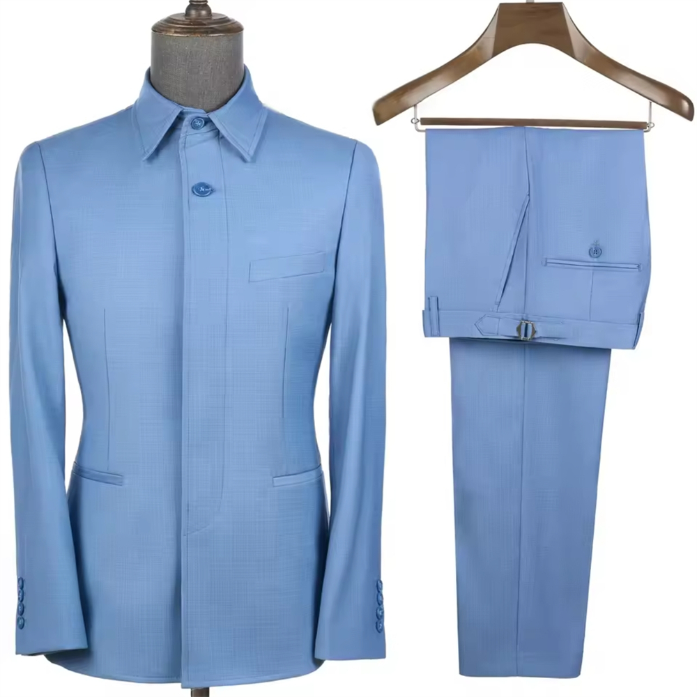 Trajes Safari Sob Medida para  - Men Formal Wear Pants avaliação e preço