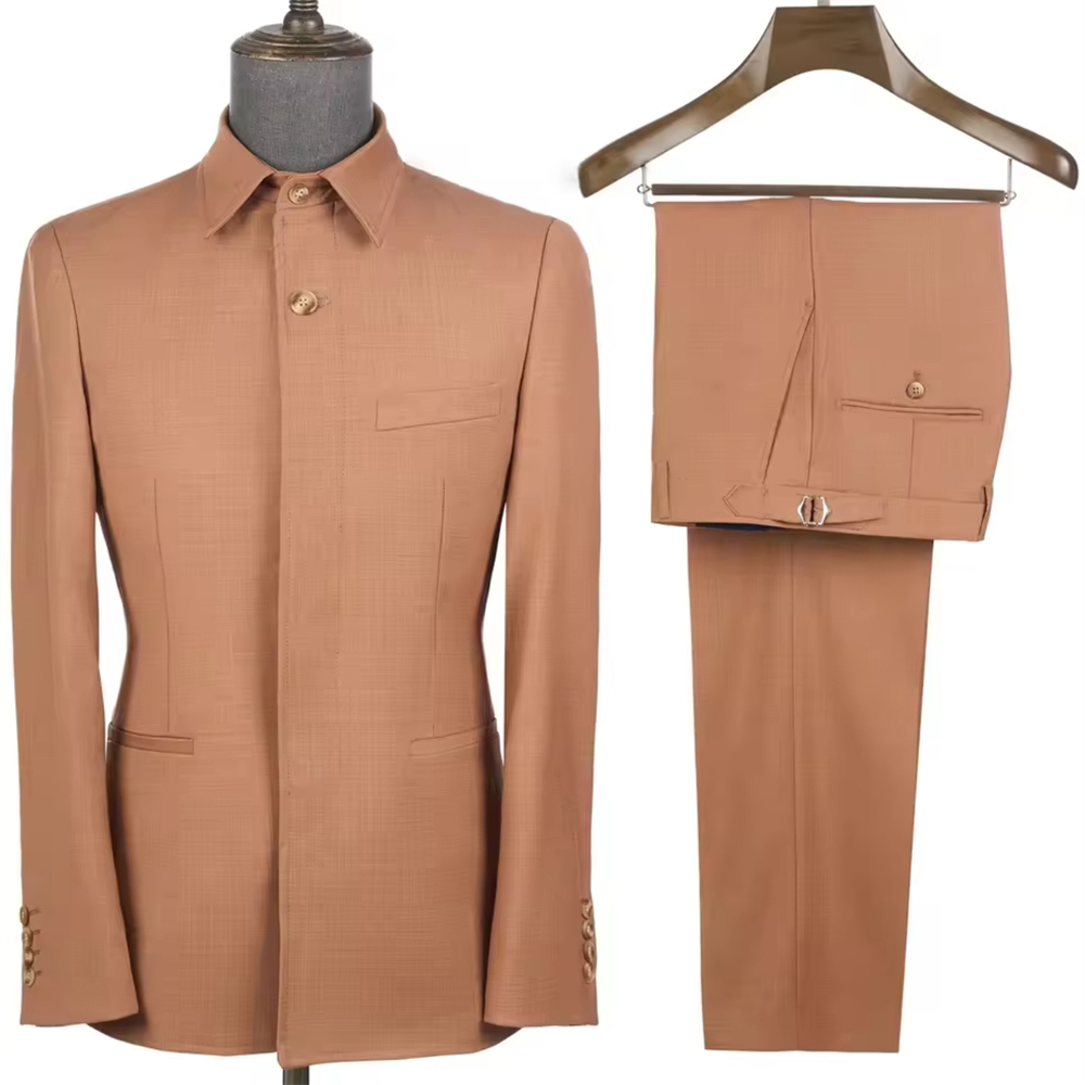 Trajes Safari Sob Medida para  - Men Formal Wear Pants avaliação e preço