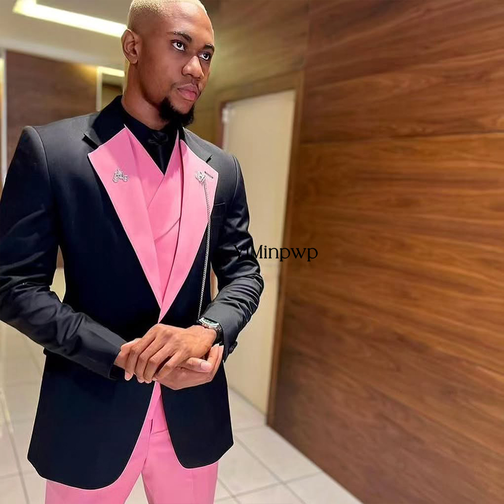 Yiminpwp bonito terno masculin - Men Formal Wear Clothes avaliação e preço