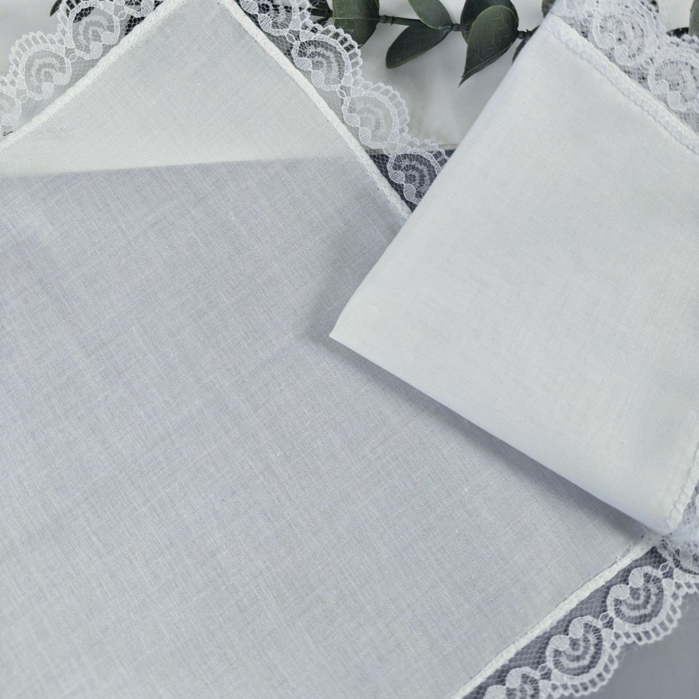 6 Peças Novas de Lenços de Ren - Monogrammed Handkerchief avaliação e preço