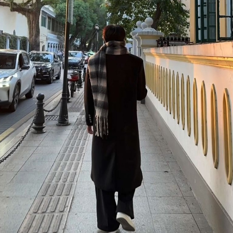 Sobretudo de lã masculino de i - Men'S Formal Wear In Winter avaliação e preço