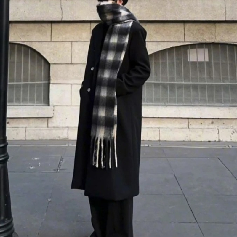 Sobretudo de lã masculino de i - Men'S Formal Wear In Winter avaliação e preço