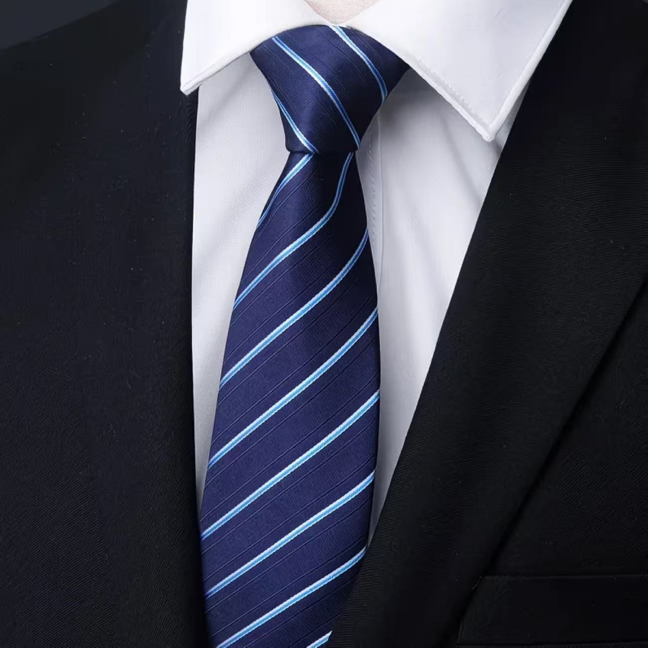 6 Peças Gravatas Masculinas de - Men Formal Wear With Tie avaliação e preço
