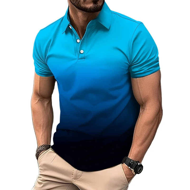 Camisa polo masculina, manga c - Men Formal Wear Clothes avaliação e preço