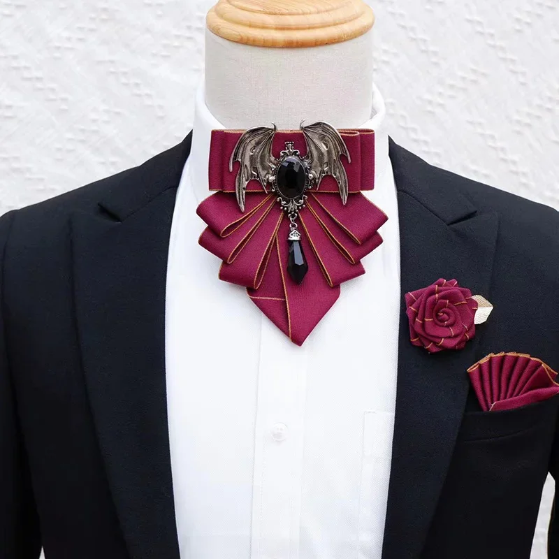 Conjunto de broche de gravata  - Men Formal Wear With Tie avaliação e preço