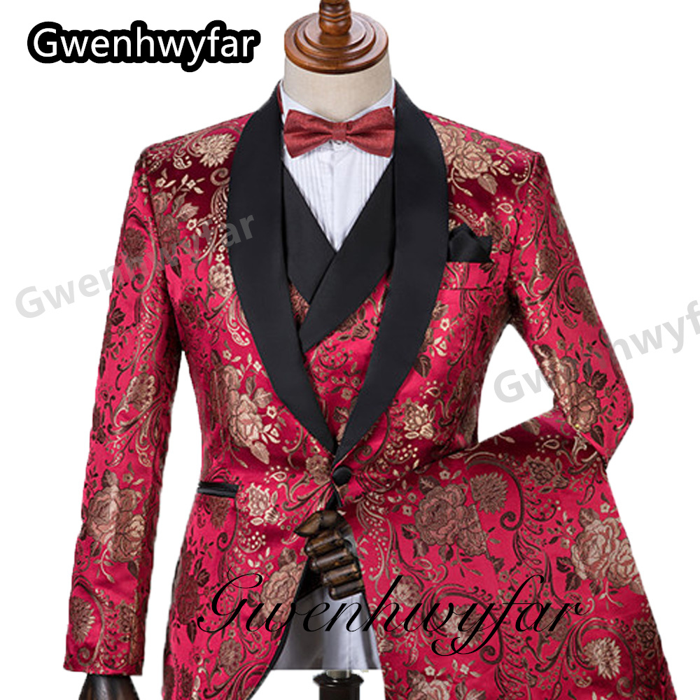 Gwenhwyfar padrão masculino te - Men Formal Wear Pants avaliação e preço