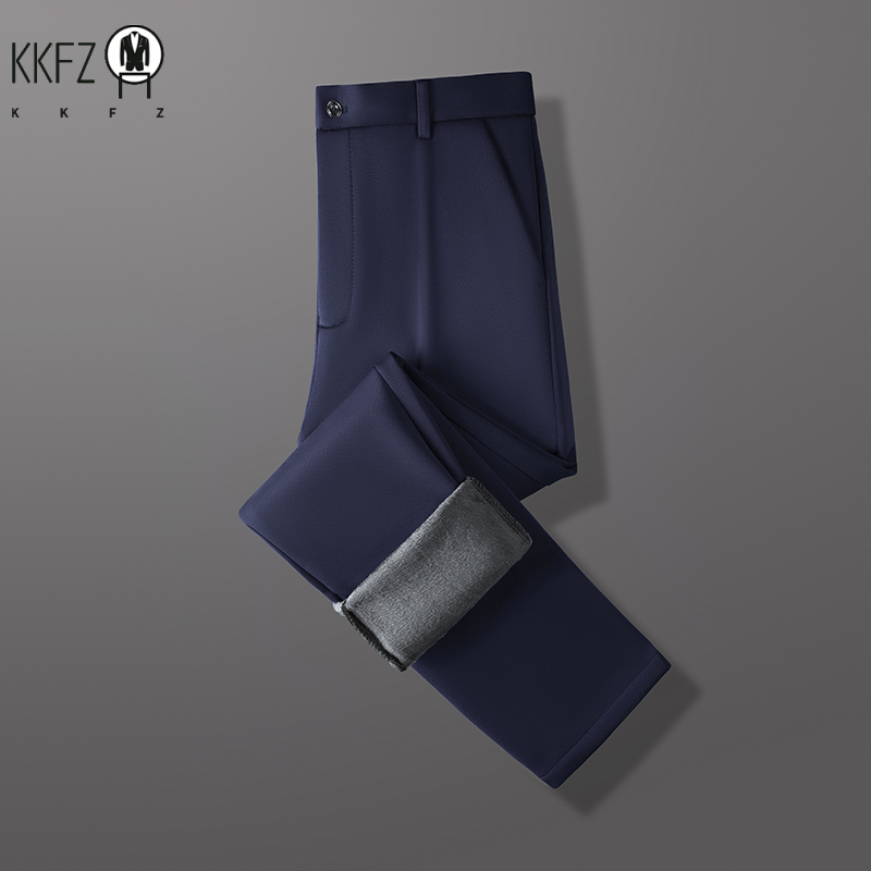 Calças Formais Masculinas Slim - Men'S Formal Wear In Winter avaliação e preço