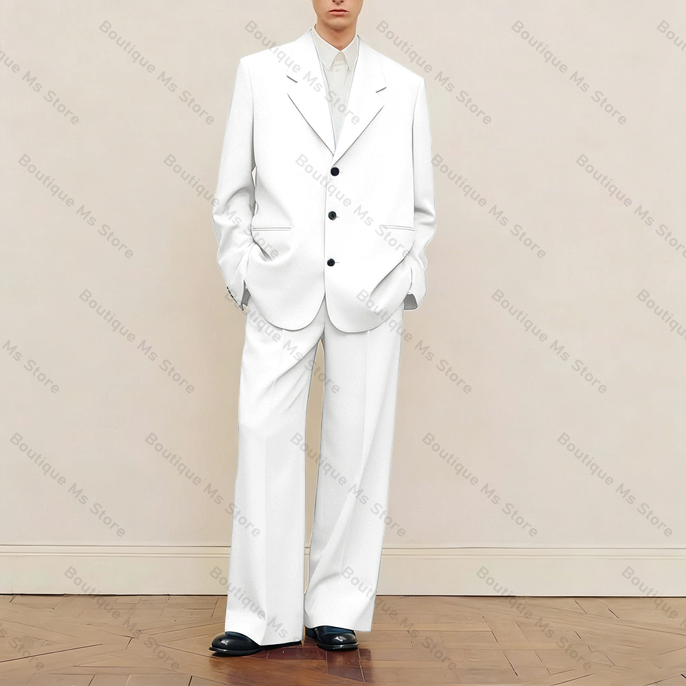 Conjunto de terno preto oversi - Men Formal Wear For Wedding avaliação e preço