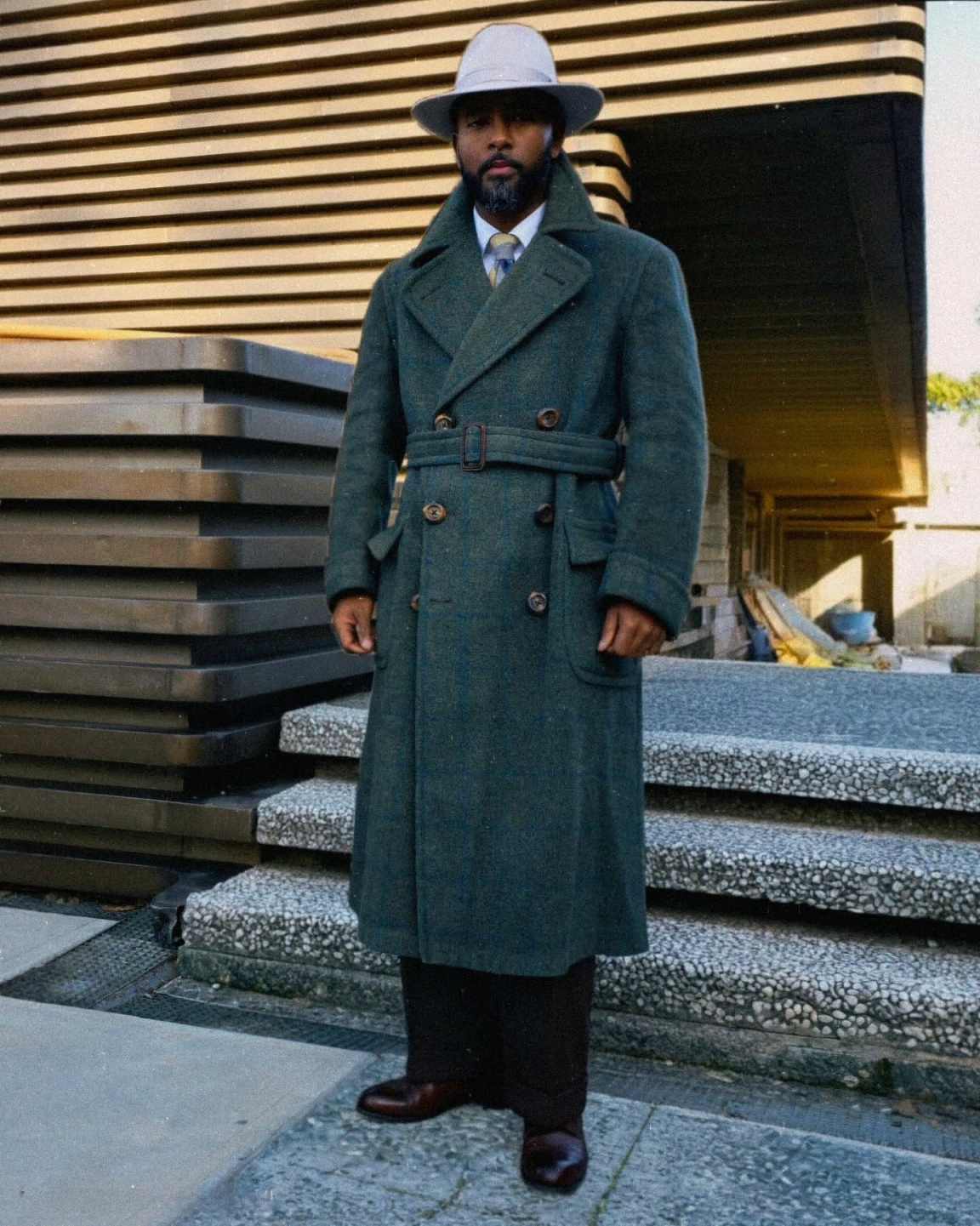 Gracioso casaco masculino 1 pe - Men'S Formal Wear In Winter avaliação e preço