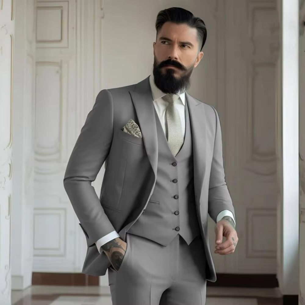 Ternos de casamento cáqui para - Khaki Formal Wear Men avaliação e preço