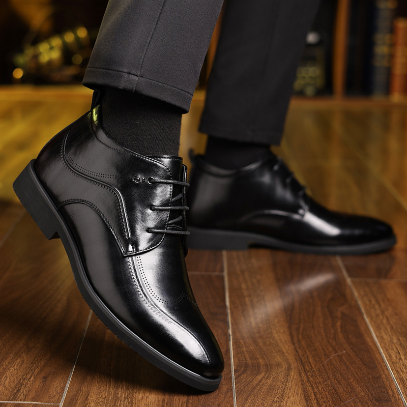Sapatos de couro de inverno ma - Men'S Formal Wear In Winter avaliação e preço