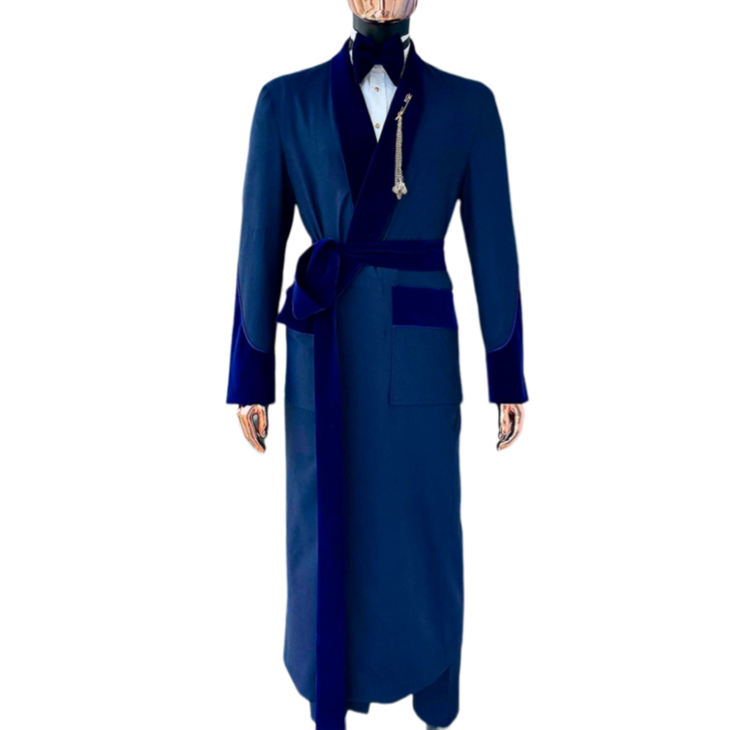 Terno masculino azul real feit - Men Formal Wear For Wedding avaliação e preço