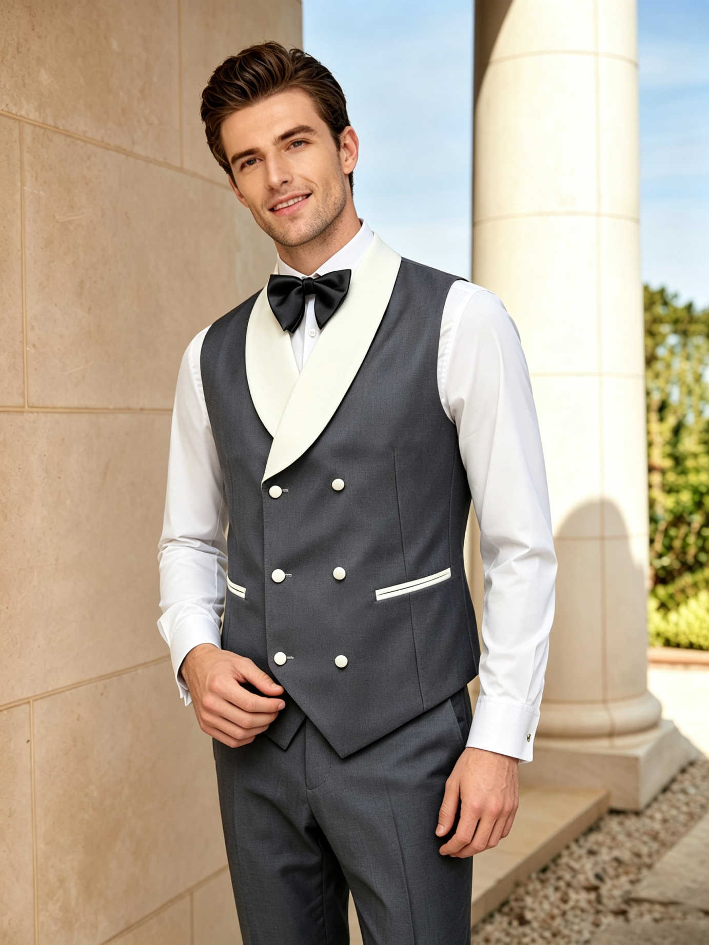 Ternos Masculinos Elegantes: C - Men'S Formal Wear For Engagement avaliação e preço