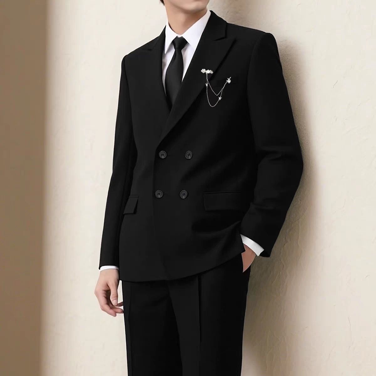 Conjunto de Terno Casual Trans - Men'S Formal Wear For Engagement avaliação e preço